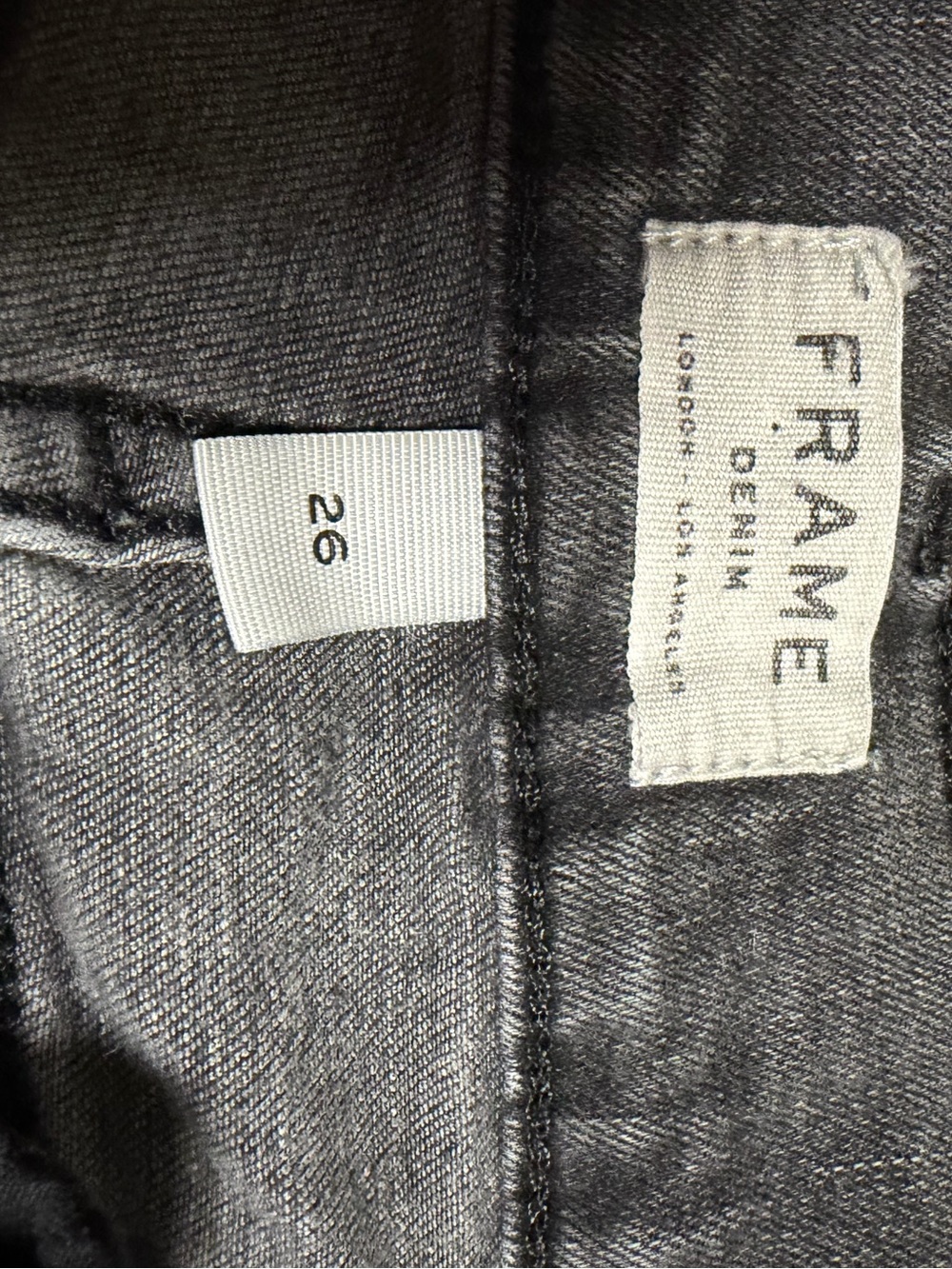 FRAME Denim "Le High Straight" size 26